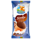 Вафельный стаканчик шоколадный пломбир 