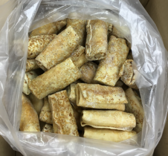 Блины с творогом весовые, 4 кг