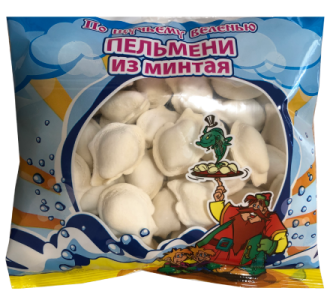 Пельмени рыбные из минтая, 400 г